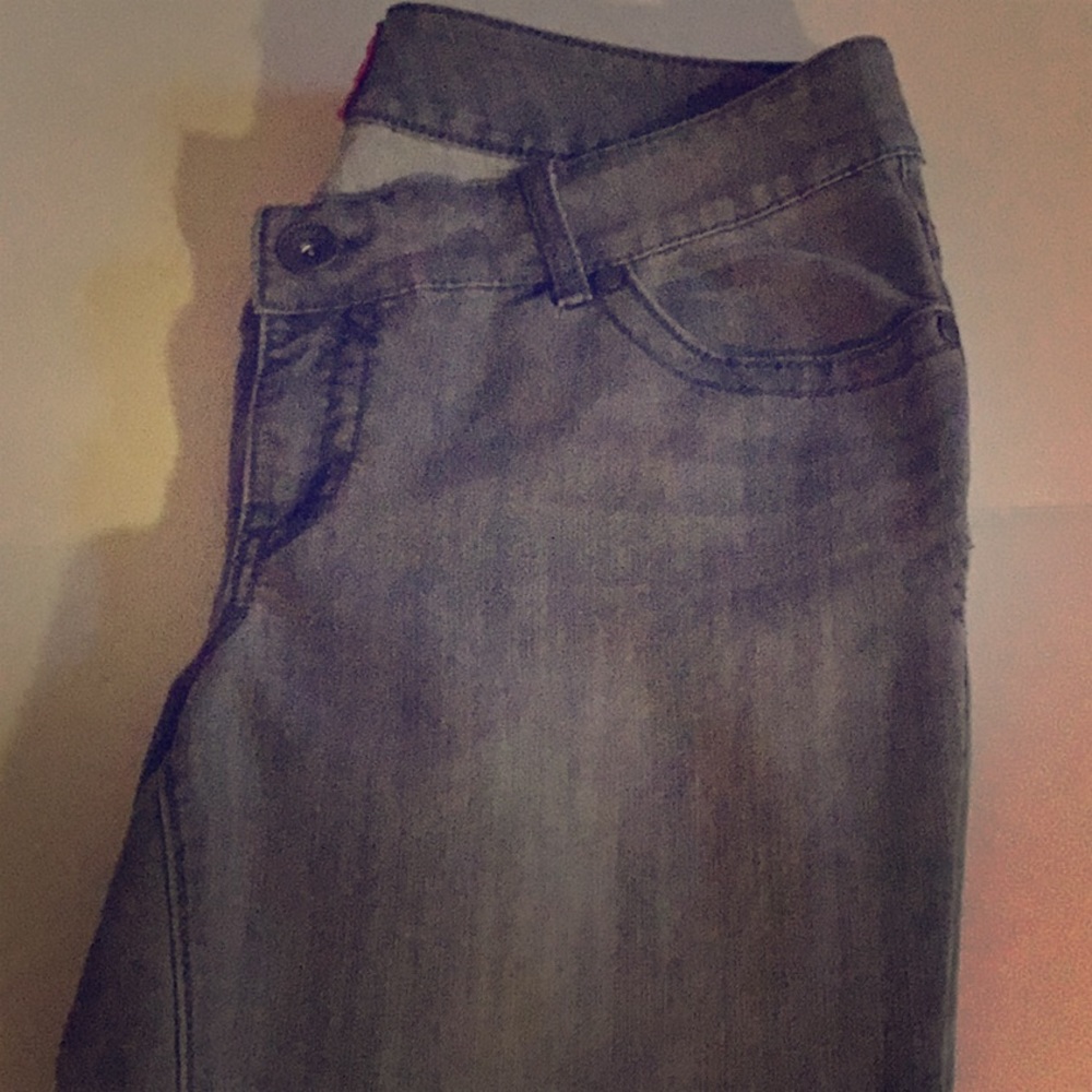 Grey Plus size skinny Jeans